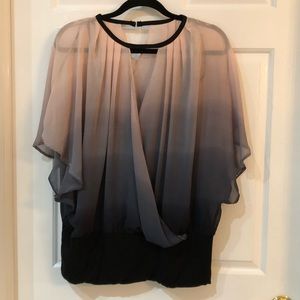 Multi-color flowy Joseph A Blouse